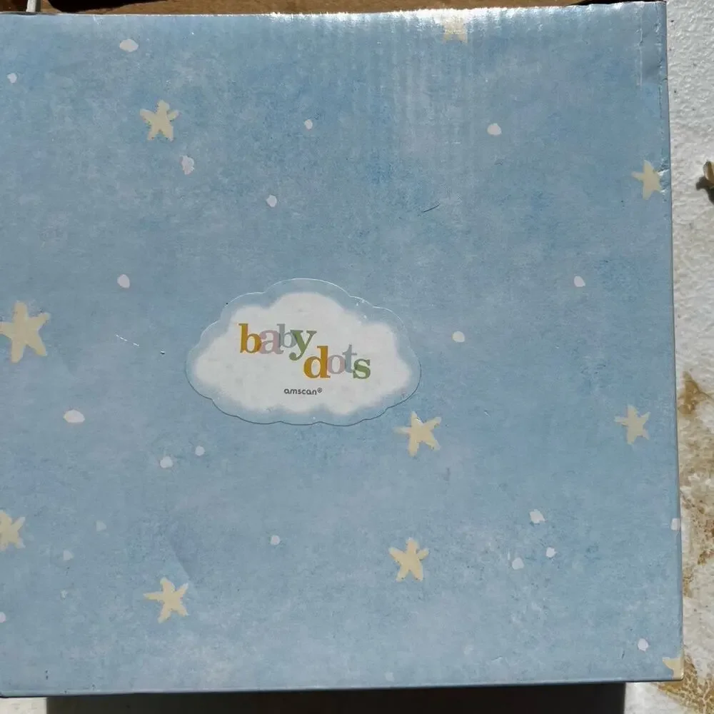 OUR LITTLE STAR resin picture frame holds a 3 x 3 photo